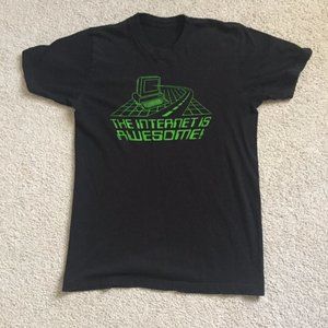 Internet is Awesome Tee Retro Vintage EUC